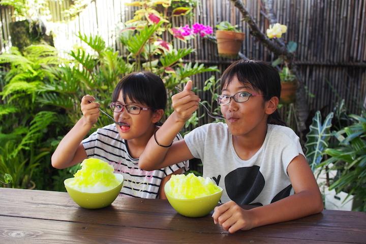 ぜんざい『いいやんべぇ』の店内