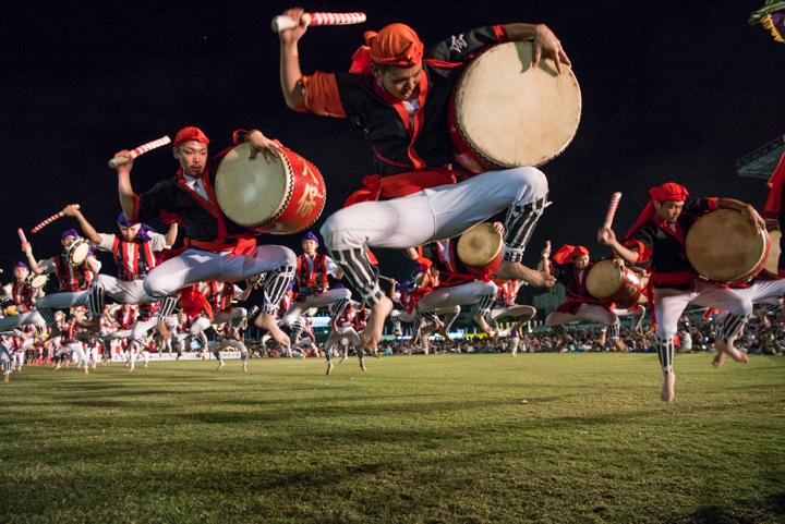 「久保田青年会」のエイサー