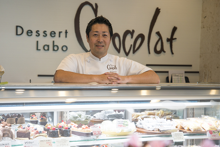 オーナーパティシエの田島さん