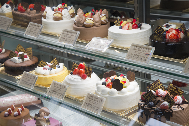 Dessert Labo Chocolatショーケース