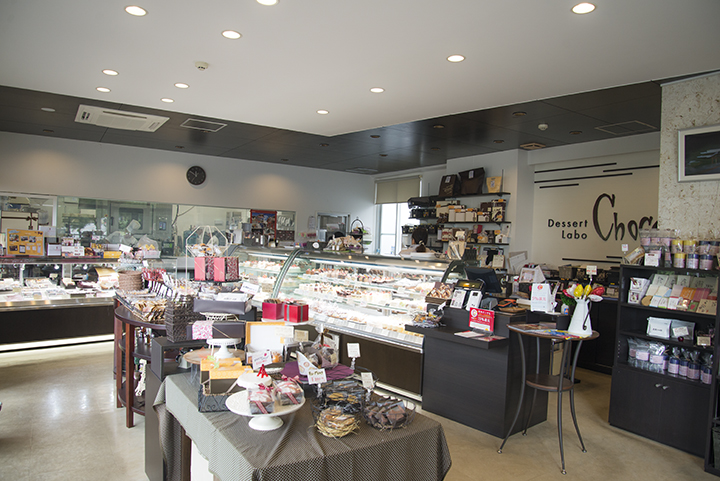 Dessert Labo Chocolat店内