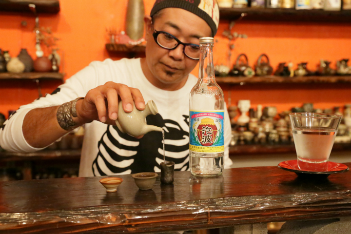 佐久川さんと「泡波」