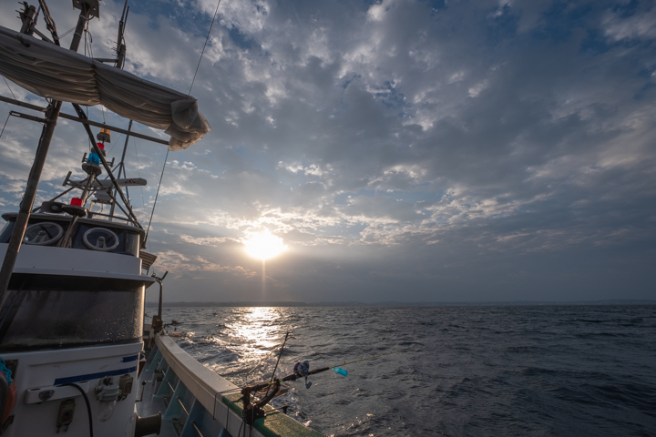 釣りポイントに到着
