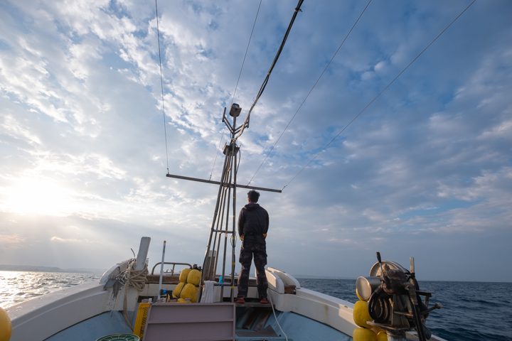 船長の佐久川(さくがわ)しんさん