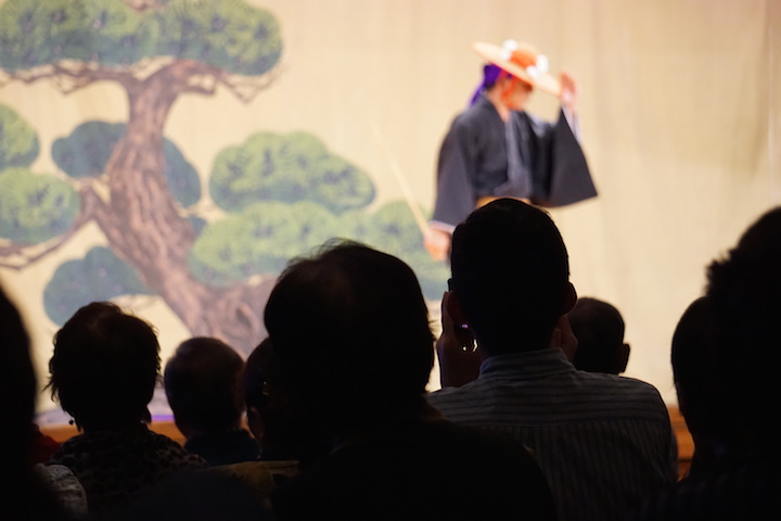 発表会のステージ