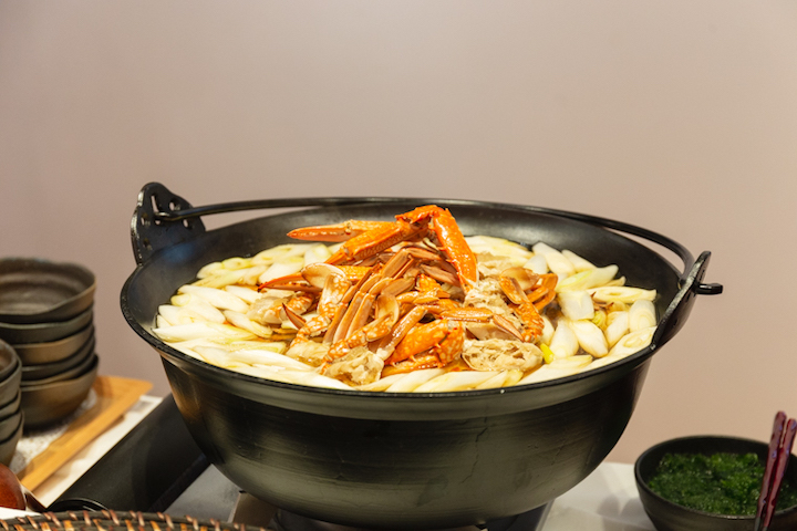 ガザミ（蟹）汁