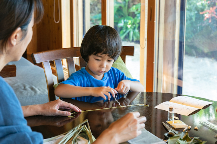 島の文化を体験