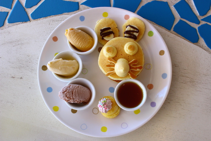 Seaside cafe HANONキッズパンケーキ