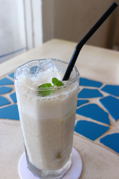 Seaside cafe HANONバナナジュース