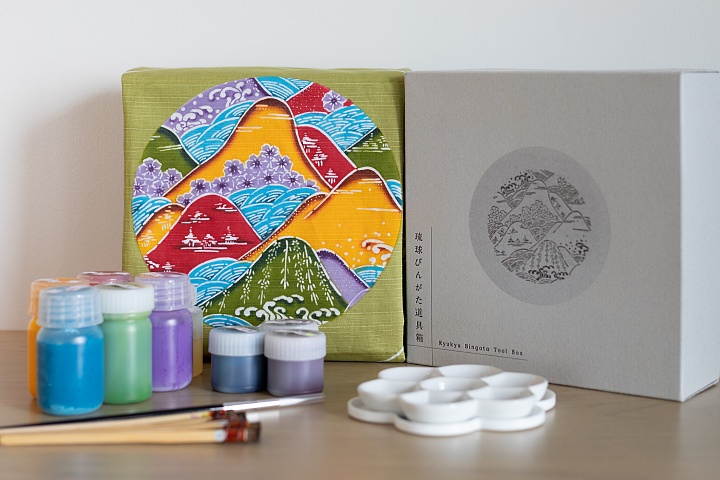 琉球びんがた道具箱