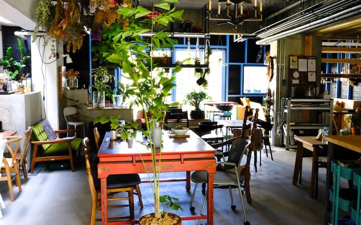 運天食堂の店内