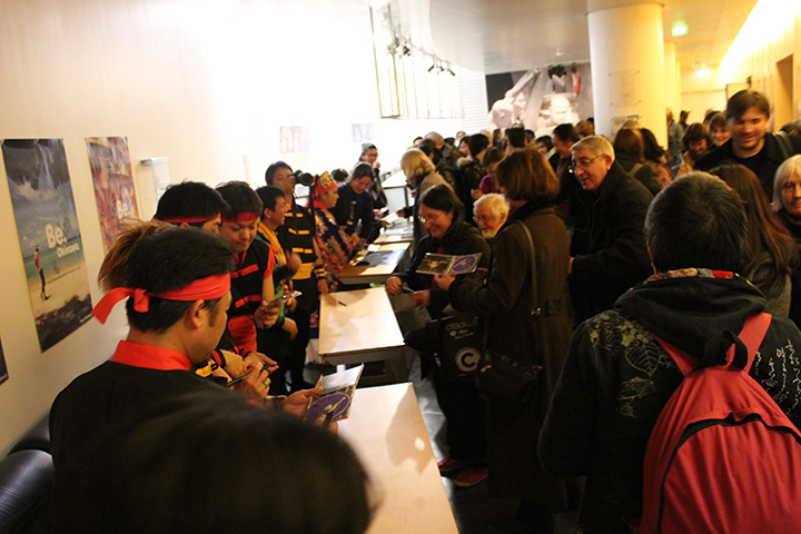 フランス公演時の様子