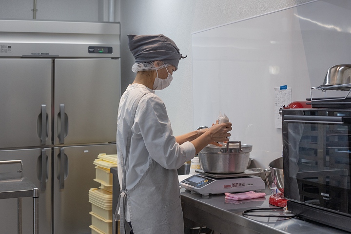 うんてん洋菓子店厨房