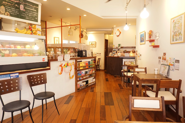 Vita Smoothies店内