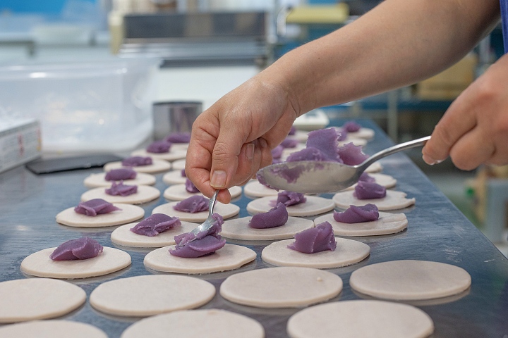 調理中のぬちパイ