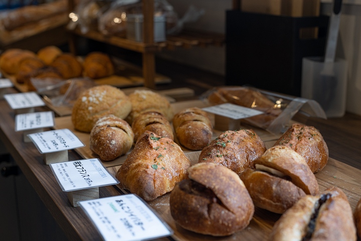 オーガニック市場てんぶす那覇店のパン