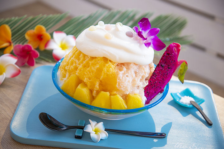 かき氷専門店「the Sea」のかき氷