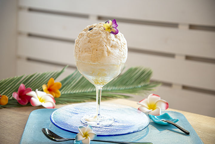 アルコール入りの「カクテルかき氷」