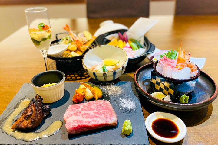 「郷家はなれ」の料理