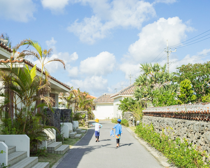宿泊場所の「ガーデンスイート　ヴィラ」