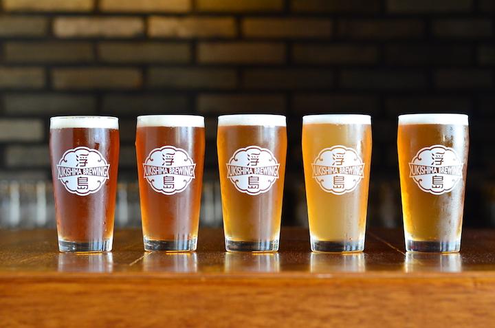 「浮島ブルーイング」のビール