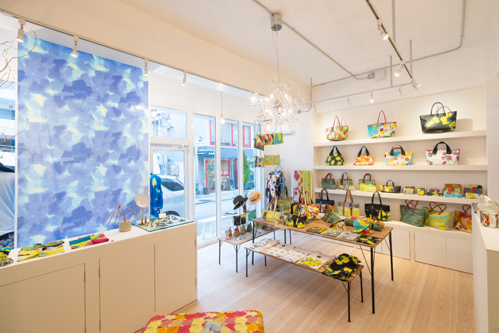 「taion」の店内