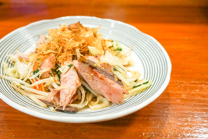 「なまり節炒め」