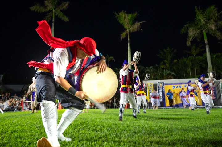 大太鼓のエイサー