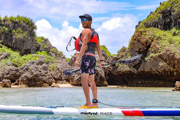 ツアーガイド篠田宇希（しのだひろき）がSUP