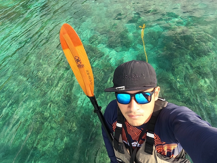 ツアーガイド篠田宇希（しのだひろき）SUPから自撮り