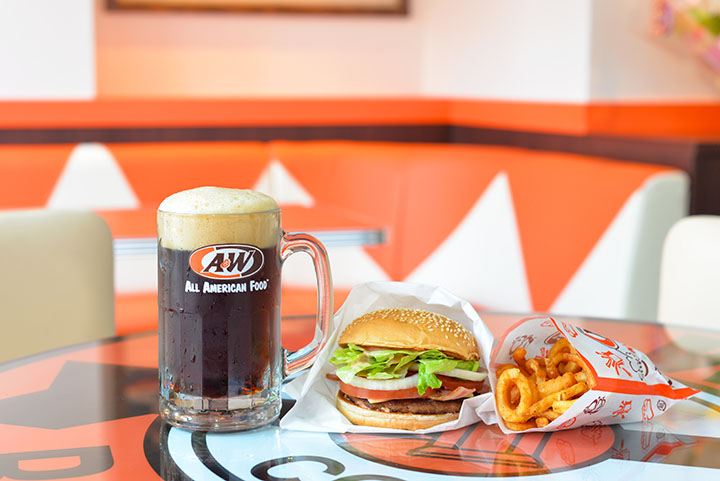 アメリカンなスタイルなハンバーガー